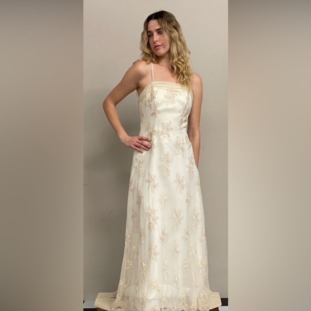 Champagne Wedding Dress